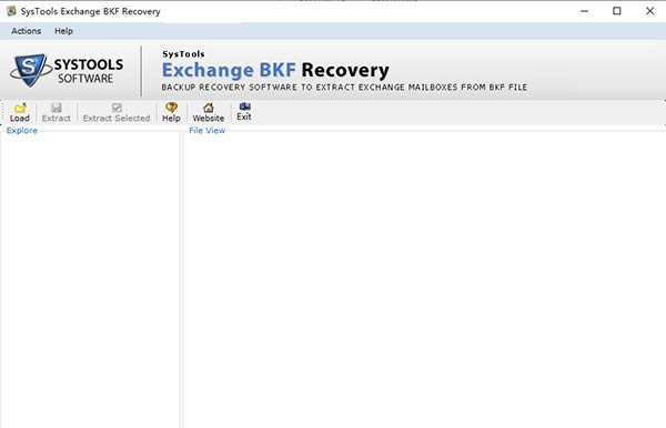 SysTools Exchange BKF Recovery-ݻָ-SysTools Exchange BKF Recovery v1.0ٷʽ