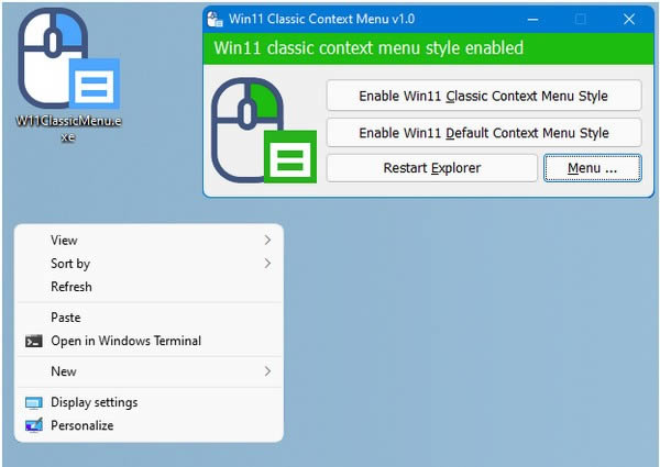 Win11 Classic Context menu-win11Iˆ޸Ĺ-Win11 Classic Context menud v1.0M(fi)