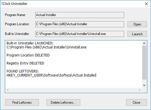 1Click Uninstaller(жع)