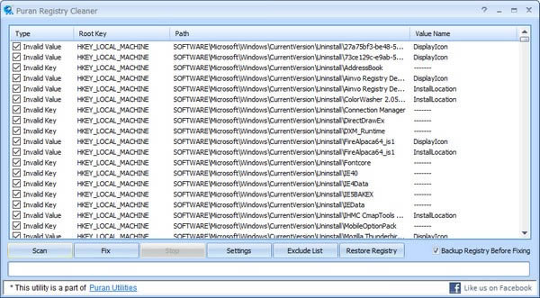 Puran Registry Cleaner-ע-Puran Registry Cleaner v1.2ٷʽ