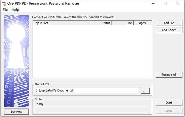 OverPDF PDF Permissions Password Remover-PDFܹ-OverPDF PDF Permissions Password Remover v1.0ٷʽ