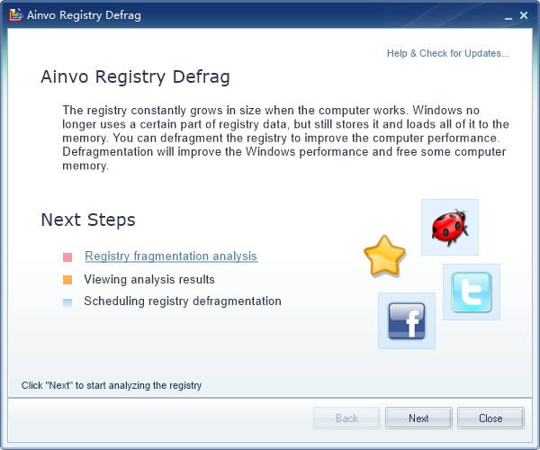 Ainvo Registry Defrag-עƬ-Ainvo Registry Defrag v4.2.7.2105ٷʽ