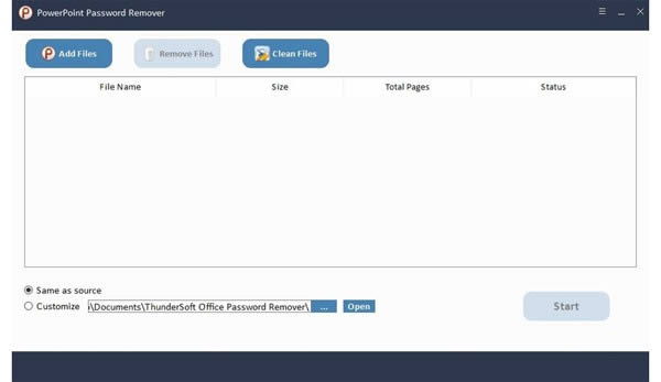 ThunderSoft PowerPoint Password Remover-PPTɾ-ThunderSoft PowerPoint Password Remover v3.5.8ٷʽ
