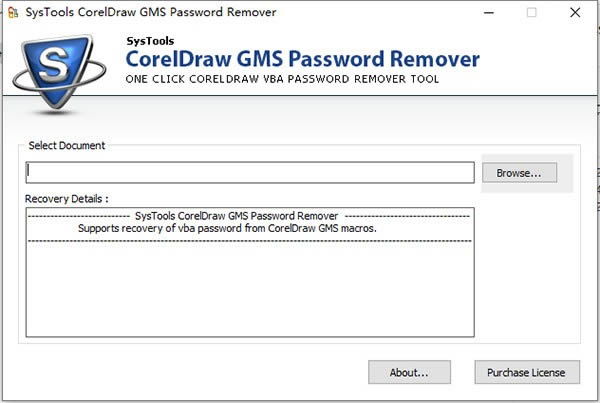 SysTools CorelDraw GMS Password Remover-Ƴ-SysTools CorelDraw GMS Password Remover v2.0ٷʽ