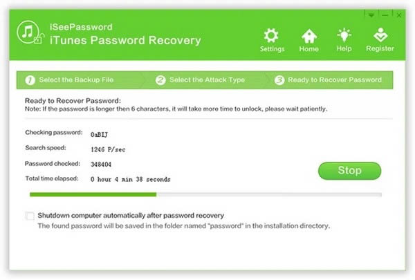 iSeePassword iTunes Password Recovery-ܴa֏(f)-iSeePassword iTunes Password Recoveryd v2.1.3.0ٷʽ