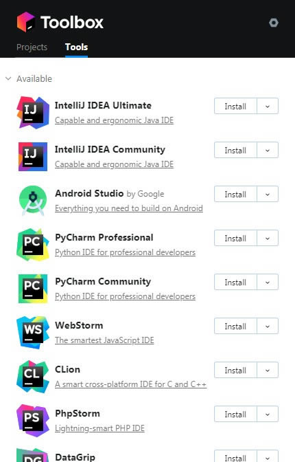 JetBrains Toolbox-JetBrains Toolbox v1.21.9547ٷʽ