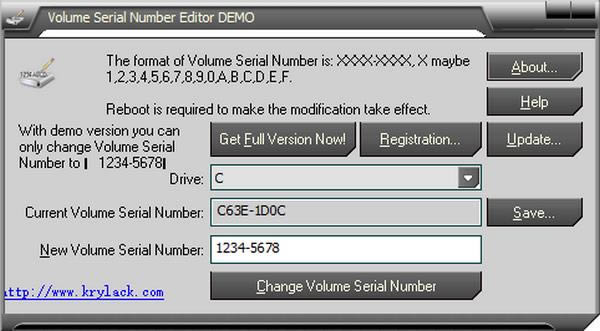 Volume Serial Number Editor-кű༭-Volume Serial Number Editor v2.02.34ٷʽ