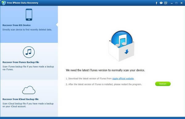 Free iPhone Data Recovery-iPhoneݻָ-Free iPhone Data Recovery v3.8.0ٷʽ