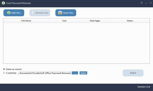 ThunderSoft Excel Password Remover-Excelȥ-ThunderSoft Excel Password Remover v3.5.8ٷʽ