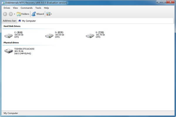 DiskInternals NTFS Recovery-NTFSݻָ-DiskInternals NTFS Recovery v8.0ٷʽ