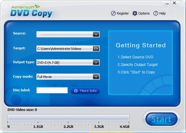 Aimersoft DVD Copy-DVDļƹ-Aimersoft DVD Copy v2.5.1ٷʽ