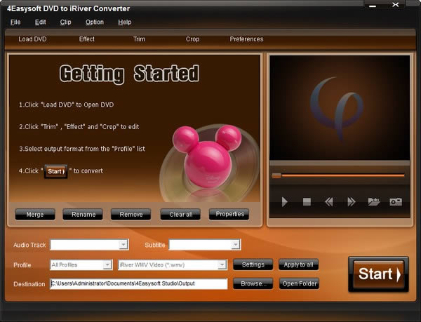4Easysoft DVD to iRiver Converter-DVDƵת-4Easysoft DVD to iRiver Converter v3.2.20ٷʽ