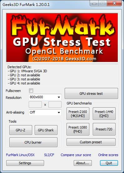 FurMark ԿԹ-FurMark-FurMark ԿԹ v1.21.1.0ٷʽ