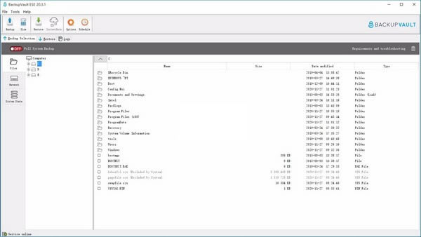 BackupVault ESE-ƶ˱-BackupVault ESE v20.3.1ٷʽ