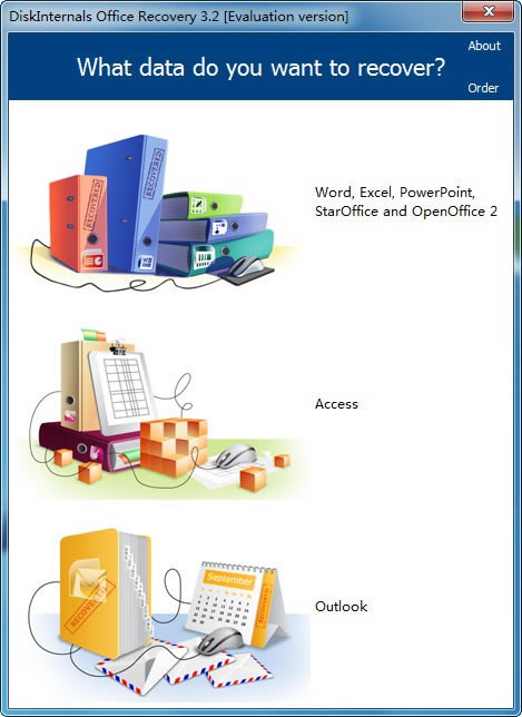 DiskInternals Office Recovery-Officeļָ-DiskInternals Office Recovery v3.2ٷʽ