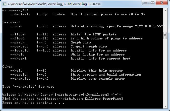 PowerPing-ǿPing-PowerPing v1.3.0ٷʽ