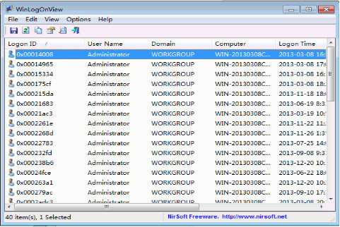 WinLogOnView-WinLogOnView v1.21ٷʽ