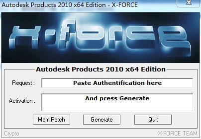 Autodesk Products 2010Edition-cad2010ע 64λ-Autodesk Products 2010Edition v1.0ٷʽ