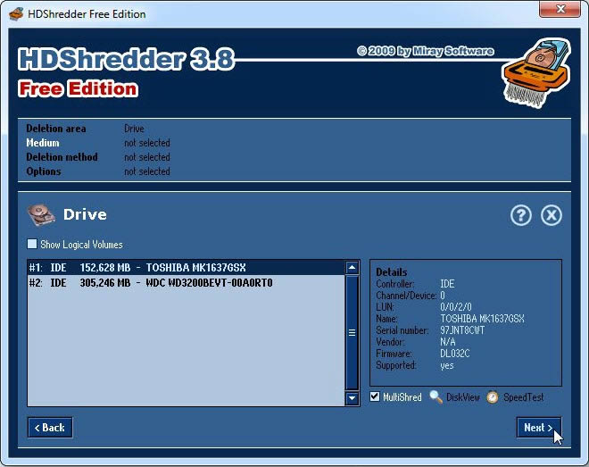 HDShredder-Ӳɾ-HDShredder v4.0ٷʽ