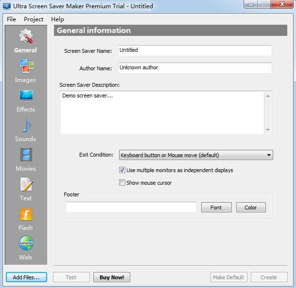 Ultra Screen Saver Maker-Ultra Screen Saver Maker v3.2ٷʽ
