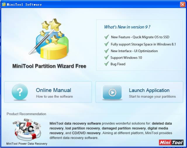 MiniTool Partition Wizard Free-Ӳ̷-MiniTool Partition Wizard Free v9.0.1.0ٷʽ