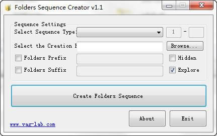 Folders Sequence Creator-½ļй-Folders Sequence Creator v1.1.0.0ٷʽ