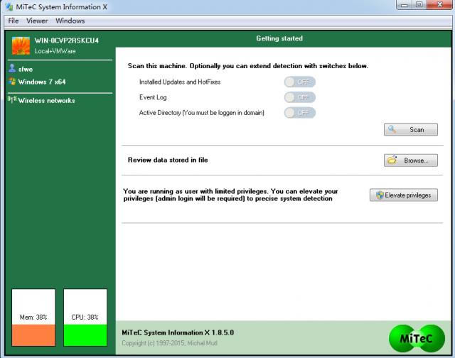MiTeC System Information-ϵͳϢ鿴-MiTeC System Information v1.8.5.0ٷʽ