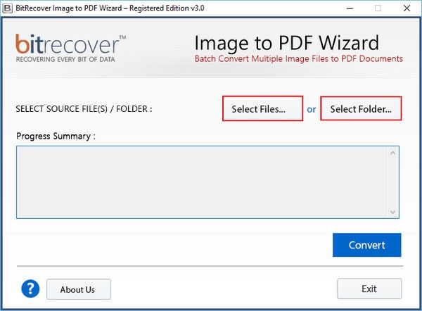 BitRecover Image to PDF Wizard-ImageתPDFת-BitRecover Image to PDF Wizard v3.1.0ٷʽ