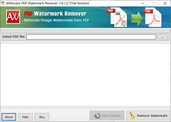 AWinware PDF Watermark Remove-PDFȥˮӡ-AWinware PDF Watermark Remove v1.0.1.2ٷʽ