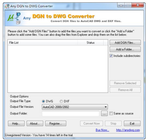 Any DGN to DWG Converter-Any DGN to DWG Converterd v2018ٷʽ