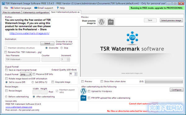 Portable TSR Watermark Image Software-Portable TSR Watermark Image Softwared v3.5.2.2GɫZ