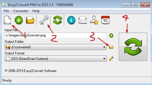 Easy2Convert PNG to DDS-PNGתDDS-Easy2Convert PNG to DDS v2.6ٷʽ