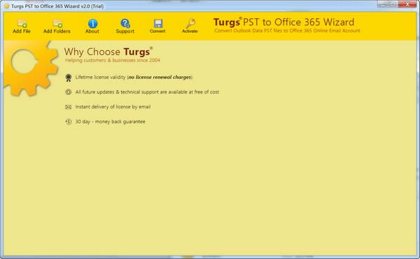 Turgs PST to Office 365 Wizard-PSTOffice 365wƹ-Turgs PST to Office 365 Wizardd v2.0ٷʽ