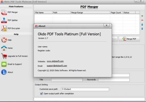 Okdo PDF Tools Platinum-PDFo-Okdo PDF Tools Platinumd v2.9M