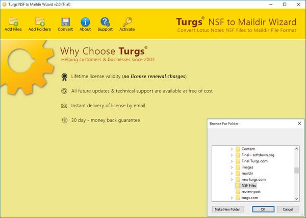 Turgs NSF to Maildir Wizard-NSFD(zhun)MaildirD(zhun)Q-Turgs NSF to Maildir Wizardd v2.0.0ٷʽ