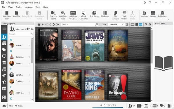 Alfa eBooks Manager-ӕ-Alfa eBooks Managerd v8.4.69.1M