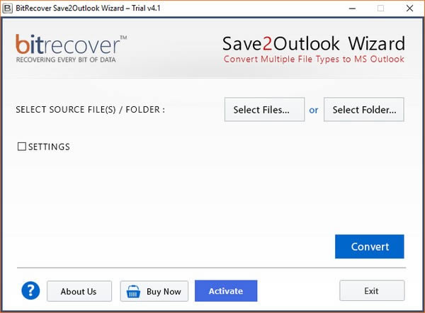 BitRecover Save2Outlook Wizard-OutlookļD(zhun)Q-BitRecover Save2Outlook Wizardd v4.1.0ٷʽ