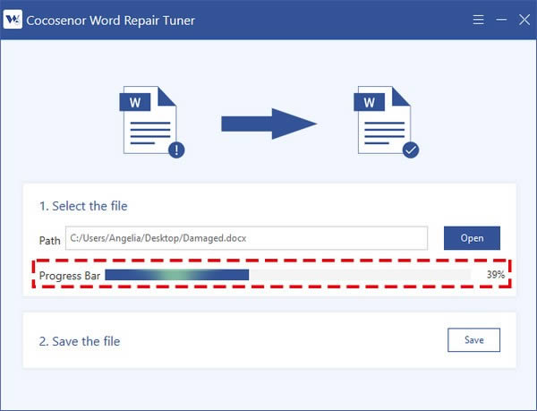 Cocosenor Word Repair Tuner-Docxļޏ͹-Cocosenor Word Repair Tunerd v3.0.0.3ٷʽ