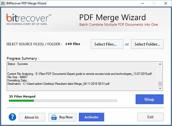 BitRecover PDF Merge Wizard-PDFϲ-BitRecover PDF Merge Wizardd v3.2.0ٷʽ