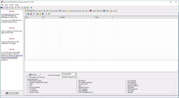 ElcomSoft Blackberry Backup Explorer-ϢL-ElcomSoft Blackberry Backup Explorerd v10.02M