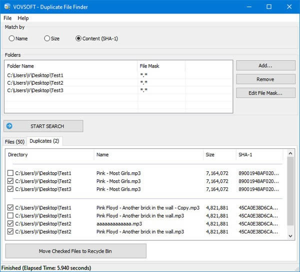 VovSoft Duplicate File Finder-؏(f)ļ-VovSoft Duplicate File Finderd v1.1M