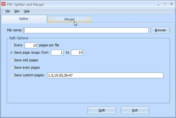 PDF Splitter and Merger-PDFָϲ-PDF Splitter and Mergerd v4.0ٷM