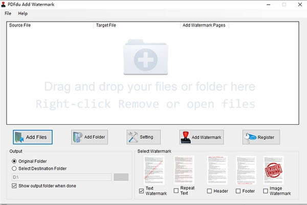 PDFdu Add Watermark-PDFˮӡӹ-PDFdu Add Watermarkd v1.3ٷʽ