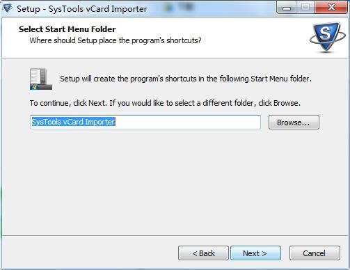 SysTools vCard Importer؈D