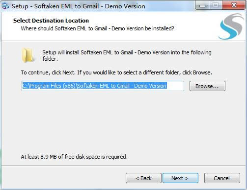 Softaken EML to GMail Importer؈D