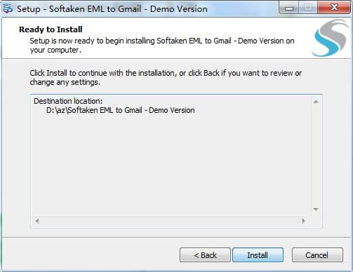 Softaken EML to GMail Importer؈D