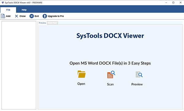 SysTools DOCX Viewer-ļ鿴-SysTools DOCX Viewer v4.0ٷʽ