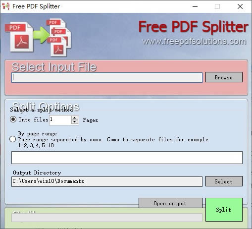 Free PDF Splitter-PDFָ-Free PDF Splitter v1.0ٷʽ