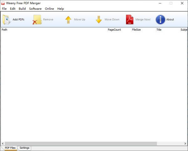 Weeny Free PDF Merger-pdfϲ-Weeny Free PDF Merger v2.0ٷʽ