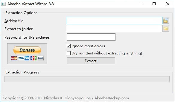 Akeeba eXtract Wizard-ȡ-Akeeba eXtract Wizard v3.3.0.0ٷʽ